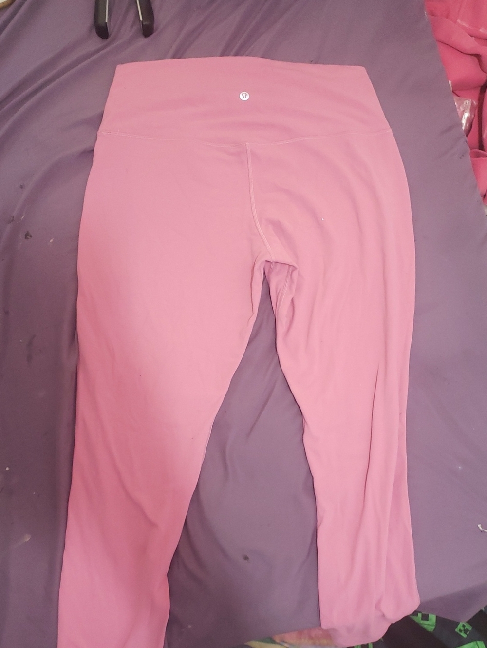 lululemon athletica Girls' Dusty Pink Full-Length Leggings